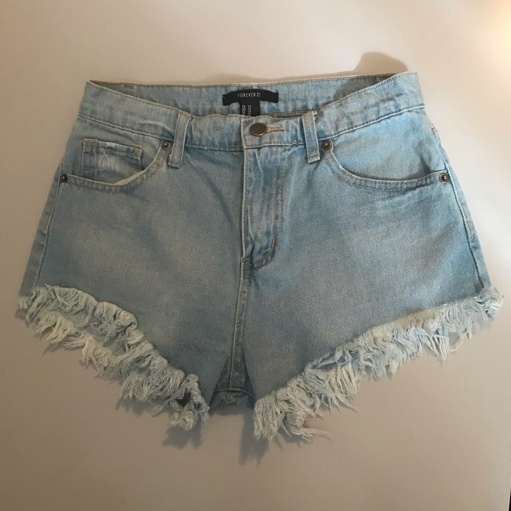 Forever 21 High Waisted Festival Shorts